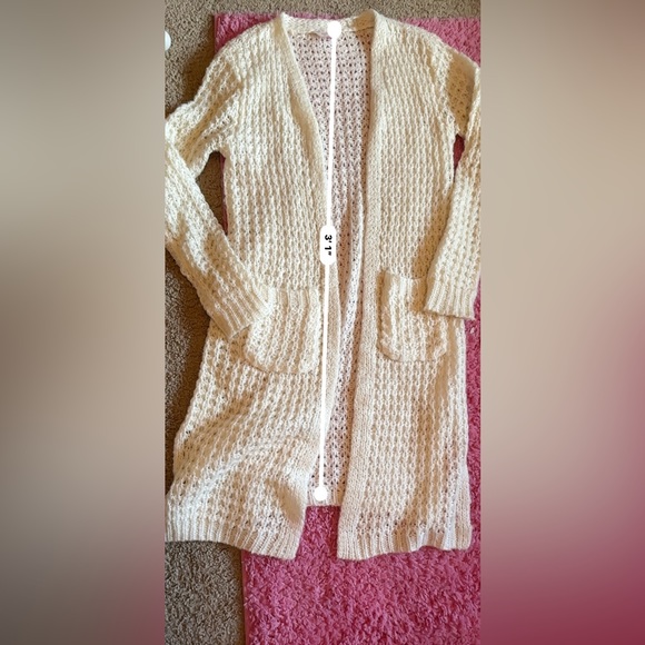 Knit Full Length Cardigan - Picture 2 of 6
